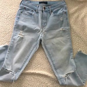 Aeropostale high waisted skinny jeans